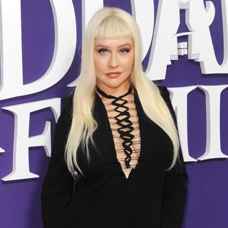 Christina Aguilera in World Premiere of The Addams Family