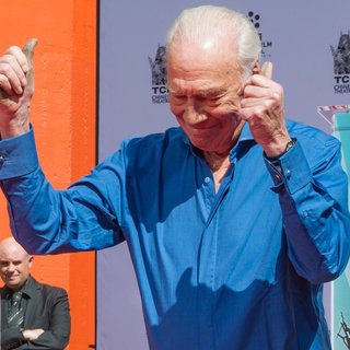 Christopher Plummer Hand and Footprint Ceremony