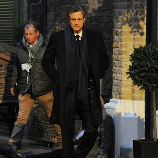 Filming A Scene for Bridget Jones's Baby