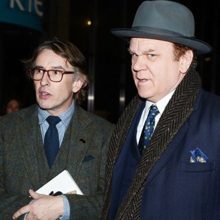 Steve Coogan and John C. Reilly Arrive at RTE Studios for The Late Late Show