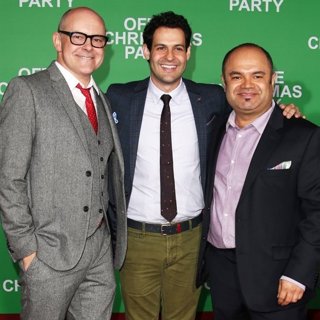 Rob Corddry, Erick Chavarria in Premiere of Paramount Pictures' Office Christmas Party
