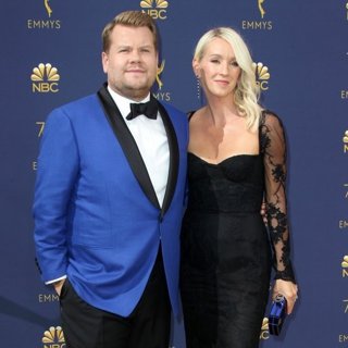 James Corden, Julia Carey in 70th Emmy Awards - Arrivals