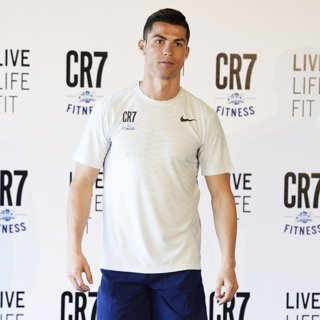 Cristiano Ronaldo in CR7 Crunch Fitness - Photocall