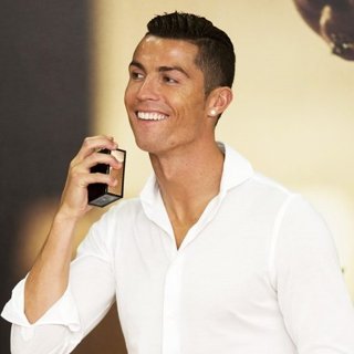 Cristiano Ronaldo Promotes His Perfume Cristiano Ronaldo Legacy