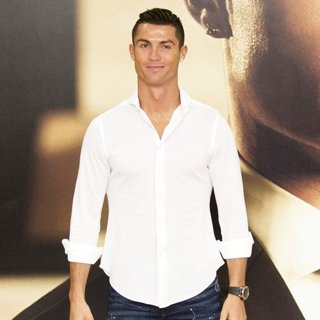 Cristiano Ronaldo in Cristiano Ronaldo Promotes His Perfume Cristiano Ronaldo Legacy