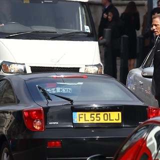 Filming A Scene for The New James Bond Film Skyfall