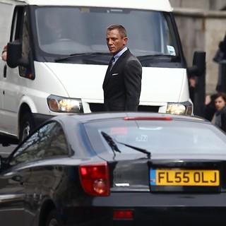 Filming A Scene for The New James Bond Film Skyfall