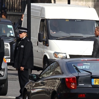 Filming A Scene for The New James Bond Film Skyfall