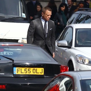 Filming A Scene for The New James Bond Film Skyfall