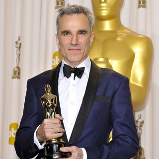 Daniel Day-Lewis in The 85th Annual Oscars - Press Room
