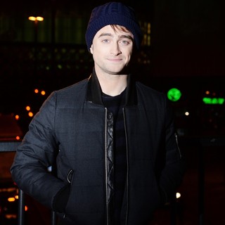 Daniel Radcliffe in A Photocall for Kill Your Darlings Cut Up Exhibition