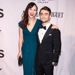 Erin Darke, Daniel Radcliffe in The 68th Annual Tony Awards - Arrivals