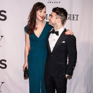 Erin Darke, Daniel Radcliffe in The 68th Annual Tony Awards - Arrivals