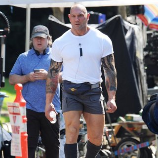 Filming on The Set of The Boss