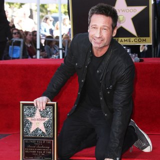 David Duchovny Honored with A Star on The Hollywood Walk of Fame
