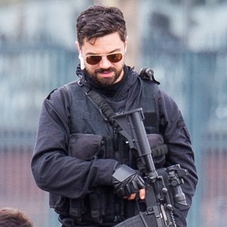 Dominic Cooper Filming Stratton