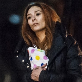 Elizabeth Olsen Films Scenes for Movie Avengers: Infinity War