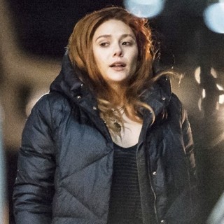 Elizabeth Olsen Films Scenes for Movie Avengers: Infinity War