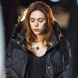 Elizabeth Olsen Films Scenes for Movie Avengers: Infinity War