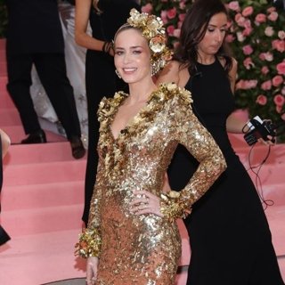 Emily Blunt in The 2019 Met Gala Celebrating Camp: Notes on Fashion