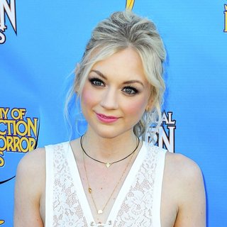 Emily Kinney in The 41st Annual Saturn Awards - Arrivals