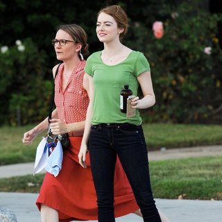On The Set of La La Land Filming