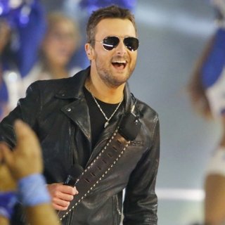 Eric Church Performs During Half-Time of A NFL Football Game Between The Cowboys and Redskins