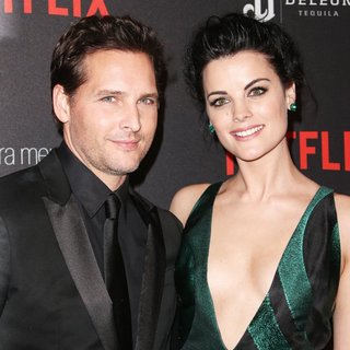 Peter Facinelli, Jaimie Alexander in The Weinstein Company and Netflix 2016 Golden Globe After Party