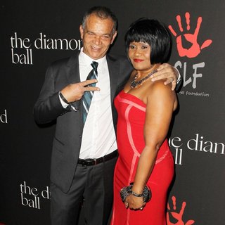 Ronald Fenty, Monica Braithwaite in Rihanna's First Annual Diamond Ball Benefitting The Clara Lionel Foundation