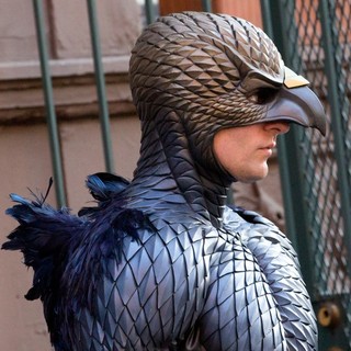 Filming Scenes for Movie Birdman on Location