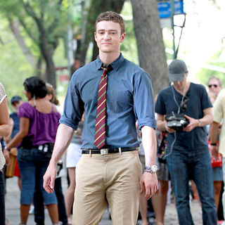 Filming on The Set of New Film 'Friends with Benefits'