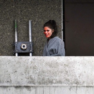 Gemma Arterton and Saoirse Ronan During A Break from Filming Byzantium