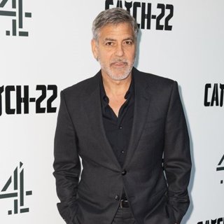 George Clooney in The UK Premiere of Catch-22 - Arrivals