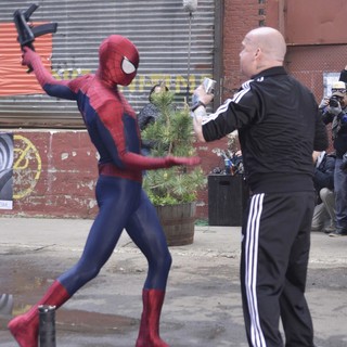 On The Set of The Amazing Spider-Man 2