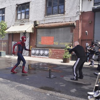 On The Set of The Amazing Spider-Man 2
