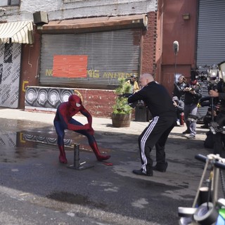 On The Set of The Amazing Spider-Man 2