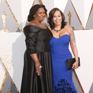 Whoopi Goldberg, Alex Martin in 88th Annual Academy Awards - Red Carpet Arrivals