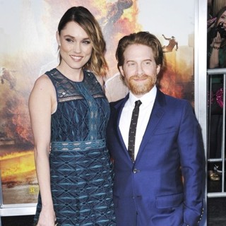 Clare Grant, Seth Green in Film Premiere of CHiPs