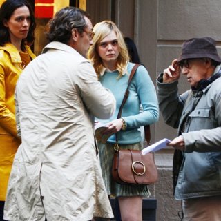 Filming of Woody Allen's New Untitled Movie