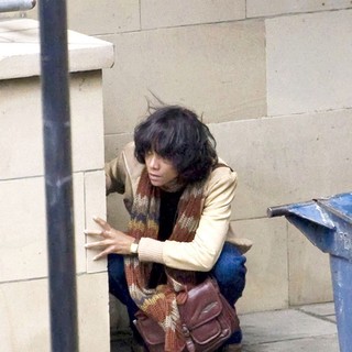 On The Film set of Cloud Atlas Shooting on Location in Glasgow