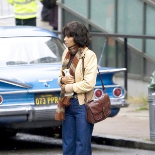 On The Film set of Cloud Atlas Shooting on Location in Glasgow
