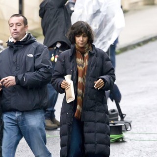 On The Film set of Cloud Atlas Shooting on Location in Glasgow