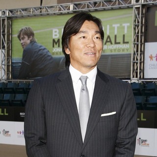 Hideki Matsui in Columbia Pictures Premiere of Moneyball