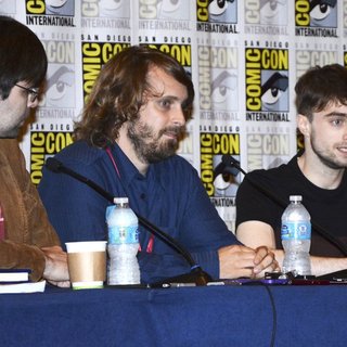 Joe Hill, Alexandre Aja, Daniel Radcliffe in San Diego Comic-Con International 2014 - Horns - Discussion Panel