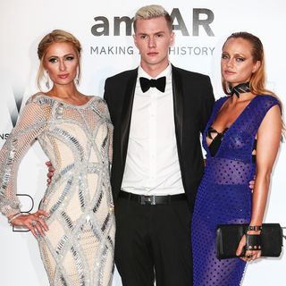 Paris Hilton, Barron Hilton in amfAR's 23rd Cinema Against AIDS Gala - Arrivals