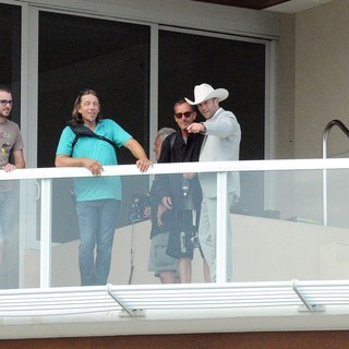 On The Film Set of Parker Shooting on Location in Florida