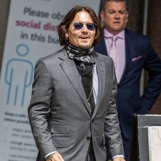 Johnny Depp Court Arrivals