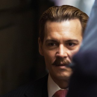 On The Set of Movie Mortdecai