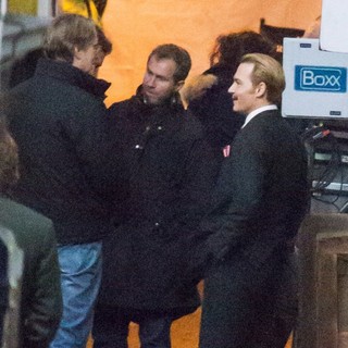On The Set of Movie Mortdecai