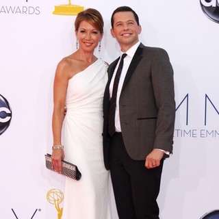 Lisa Joyner, Jon Cryer in 64th Annual Primetime Emmy Awards - Arrivals